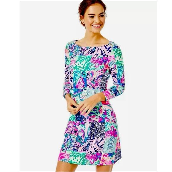 Lilly Pulitzer Dresses & Skirts - NWT Lilly Pulitzer UPF 50+ Sophie Dress Patch To Match XL
